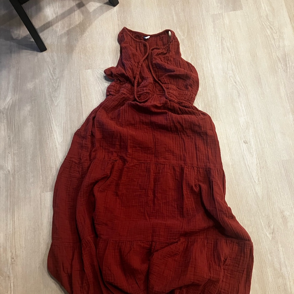 Old Navy Terracotta Maxi Dress